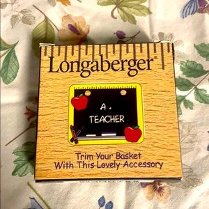 Longaberger teacher tie-on